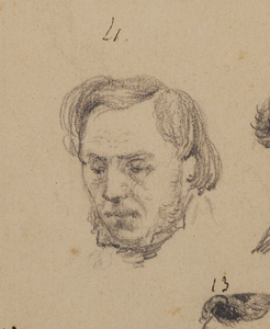 32151 Portret van Theodorus Soeterik, geboren Utrecht 12 januari 1810, handelaar in plaatwerken, tekenleraar en ...